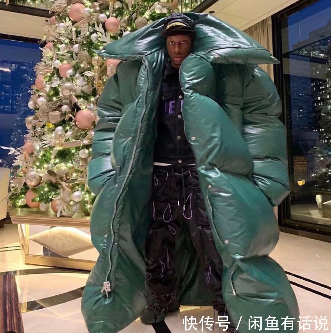 冬装|这才是真正的oversize冬装,站着是衣服,躺下就是“棉被”