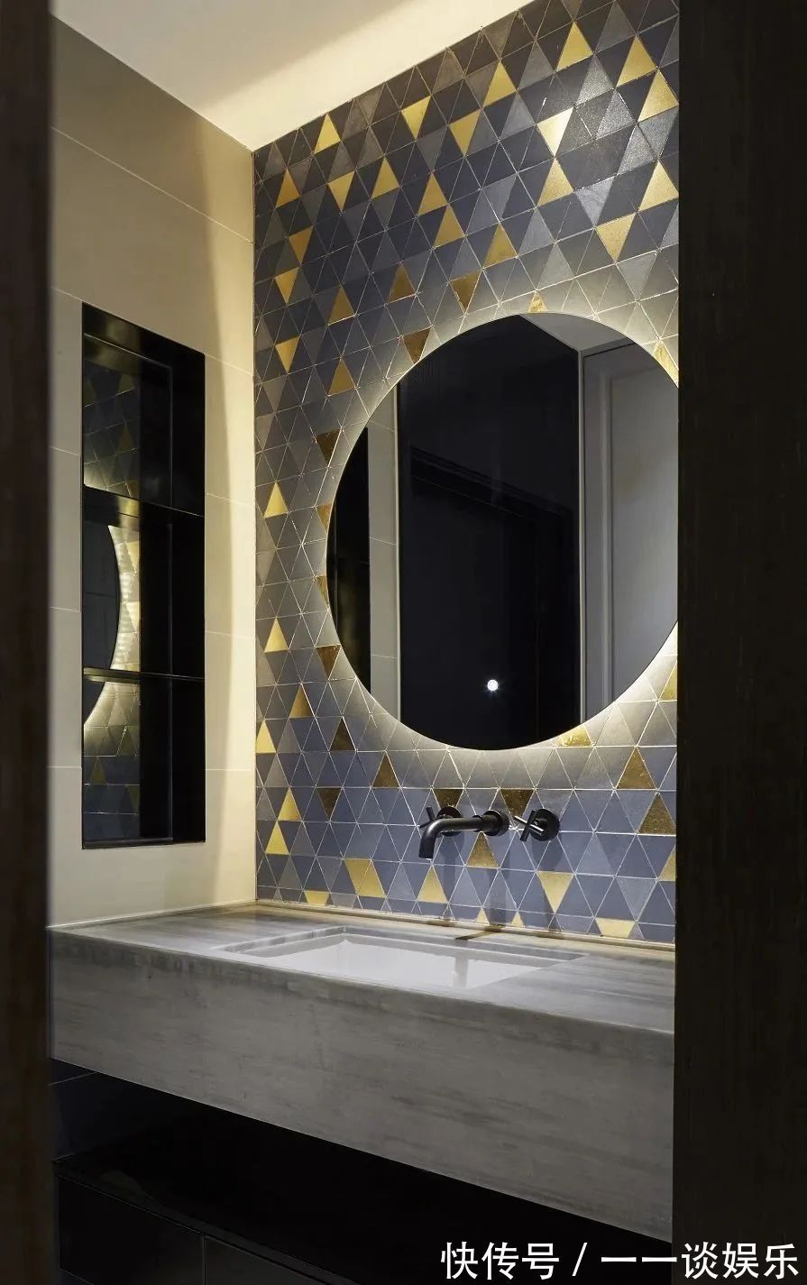 墙面|180㎡现代轻奢风,打造充满华丽与端庄档次的高级居住氛围