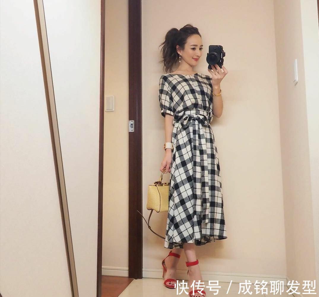 小个子|日本40岁小个子辣妈,示范十套减龄时尚显高的夏季穿搭,超有范