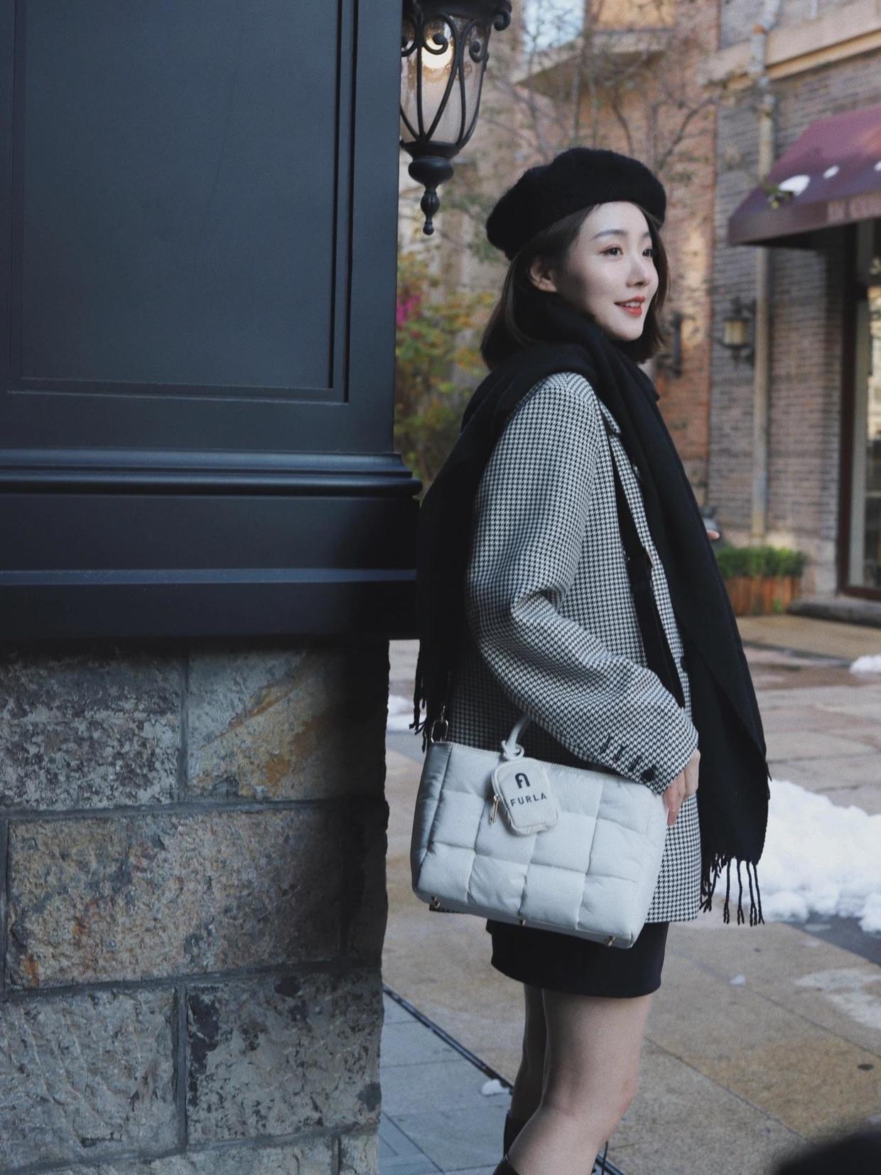 高级 适合冬天穿的西装搭配示范,知性干练有气场,让你轻松穿出高级感