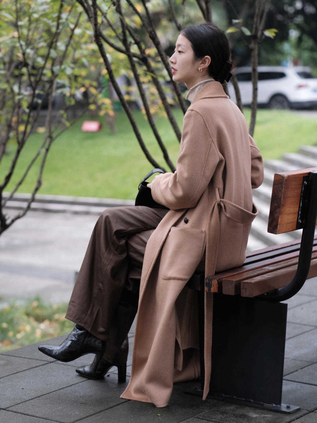 时尚博主 无论怎么穿?还是大地色有魅力,学会搭配思路,让你提升一个气质