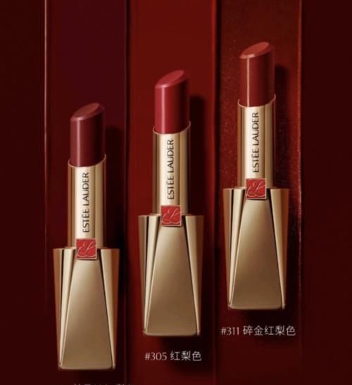 复古红梨色|必看口红集结,“粉胖丁”少女,“复古红梨色”显白成网红