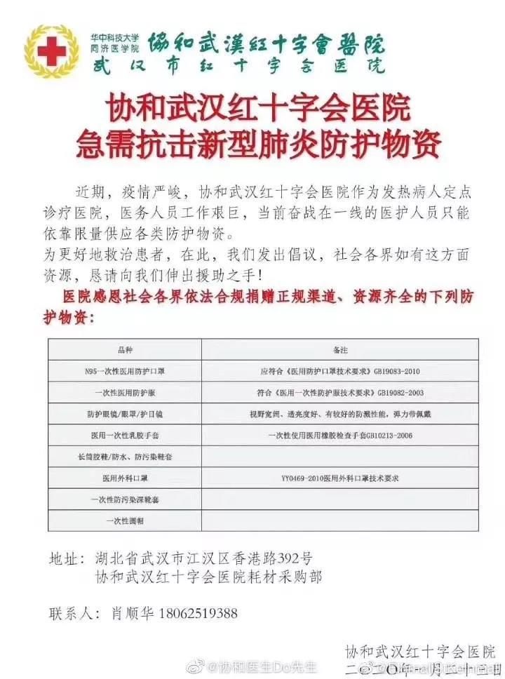 医生|【人民好医生-求助信息14】武汉紧急求援！