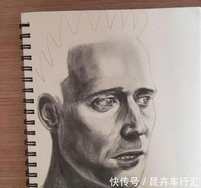 局部#有一种“敷衍”,叫美术生的考试时间还剩5分钟