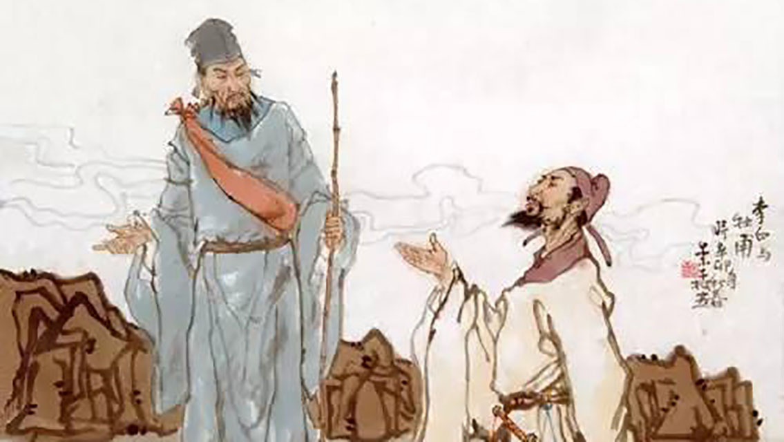 李白#杜甫想念李白的一首诗,第三句成为写作名言,三年后李白辞世