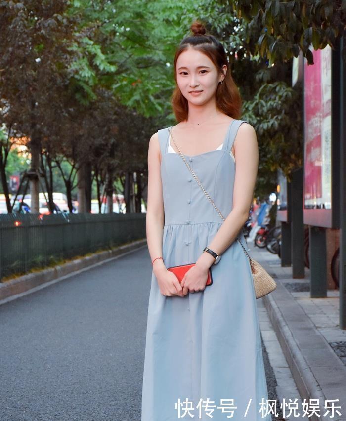 感觉|街拍小姐姐的汉服比较秀气,有种小家碧玉的感觉