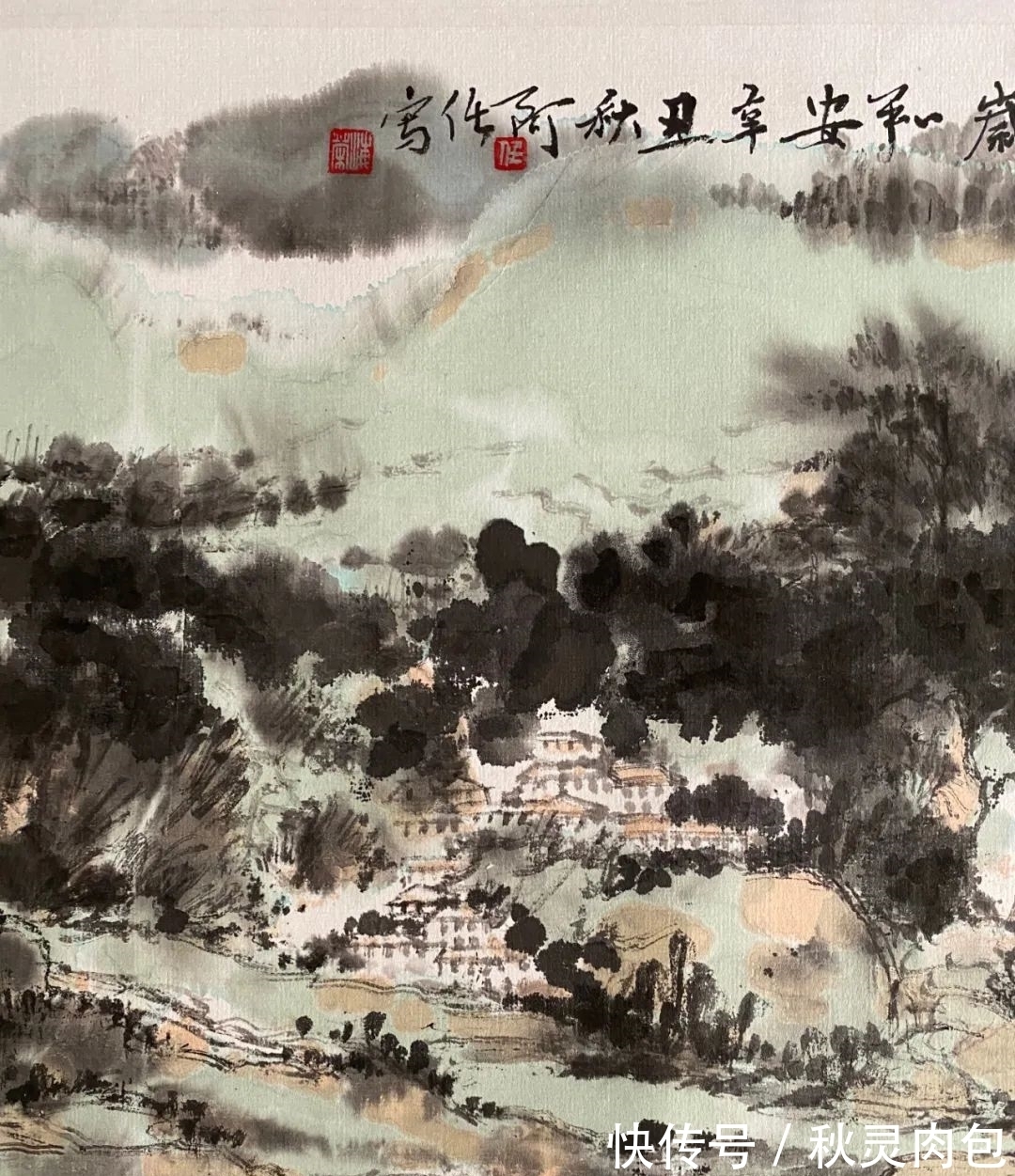 黄宾虹!水墨诗意——任海荣山水画艺术品鉴