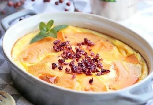 南瓜鲜甜软糯，蛋奶滑嫩爽口，发糕营养美味，这样的甜点超美味的