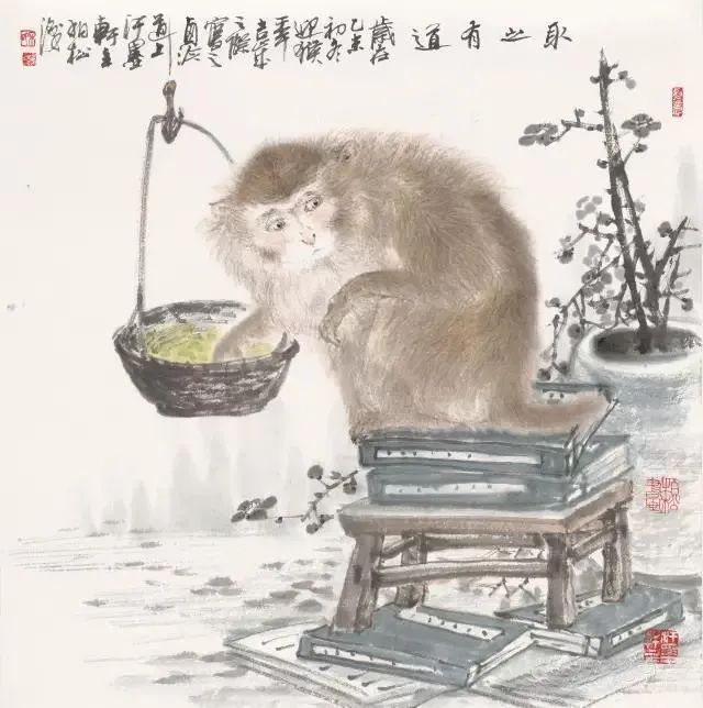 弃武从文!笔歌墨舞·喜庆元宵——壬寅2022年宋柏松国画作品鉴赏