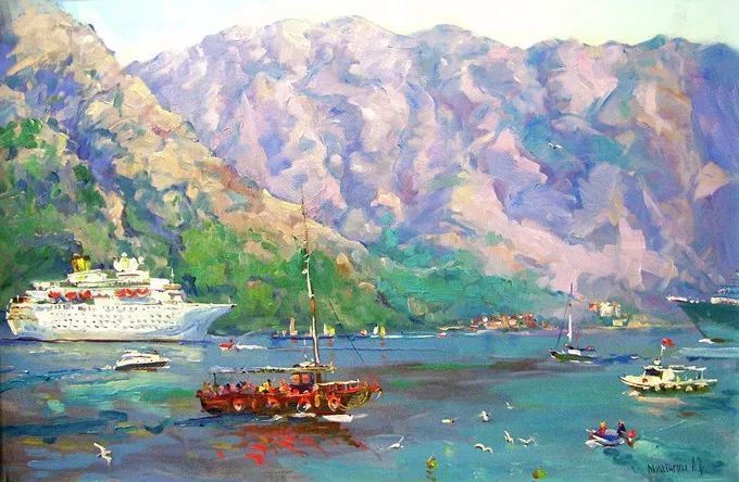 俄罗斯@浓郁的色彩,俄罗斯画家安德烈·米沙金的风景油画(一)