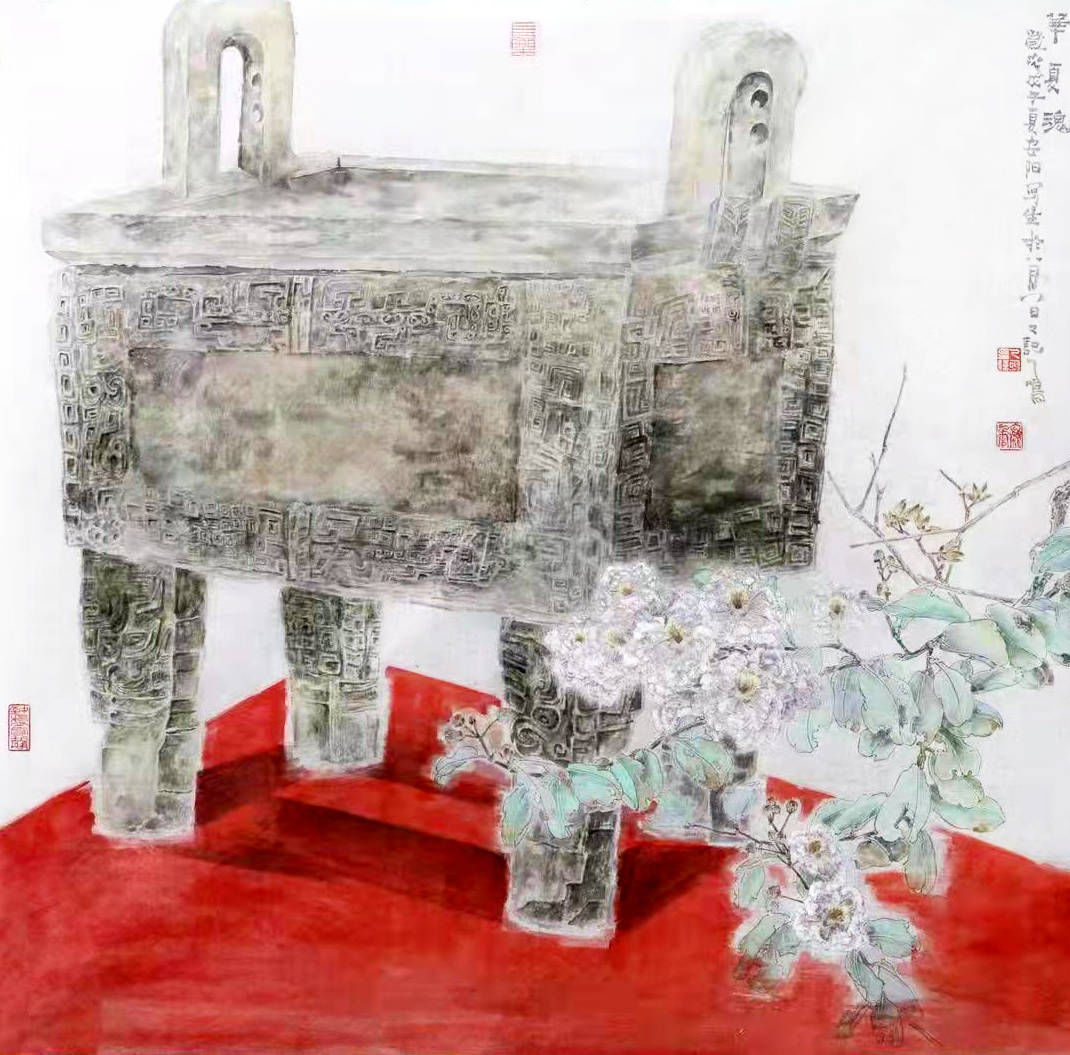 美术&赤天凌风 厚土铸魂——浅评画家刘保收（乙鸣）花鸟画