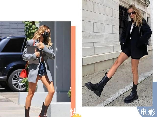 马丁靴 还在穿小白鞋今年秋冬这3双“靴子”正流行,时髦百搭还显腿长!