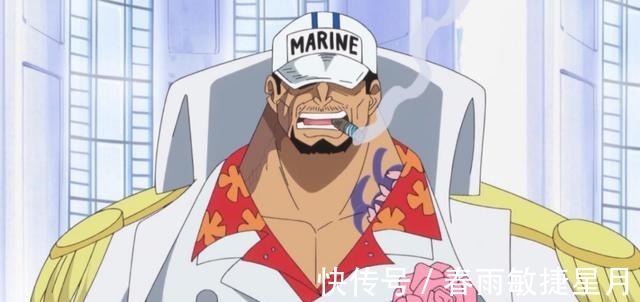 卡普|豪华奖章!海贼王中的海军肩章款式多样,英雄卡普的极为特殊