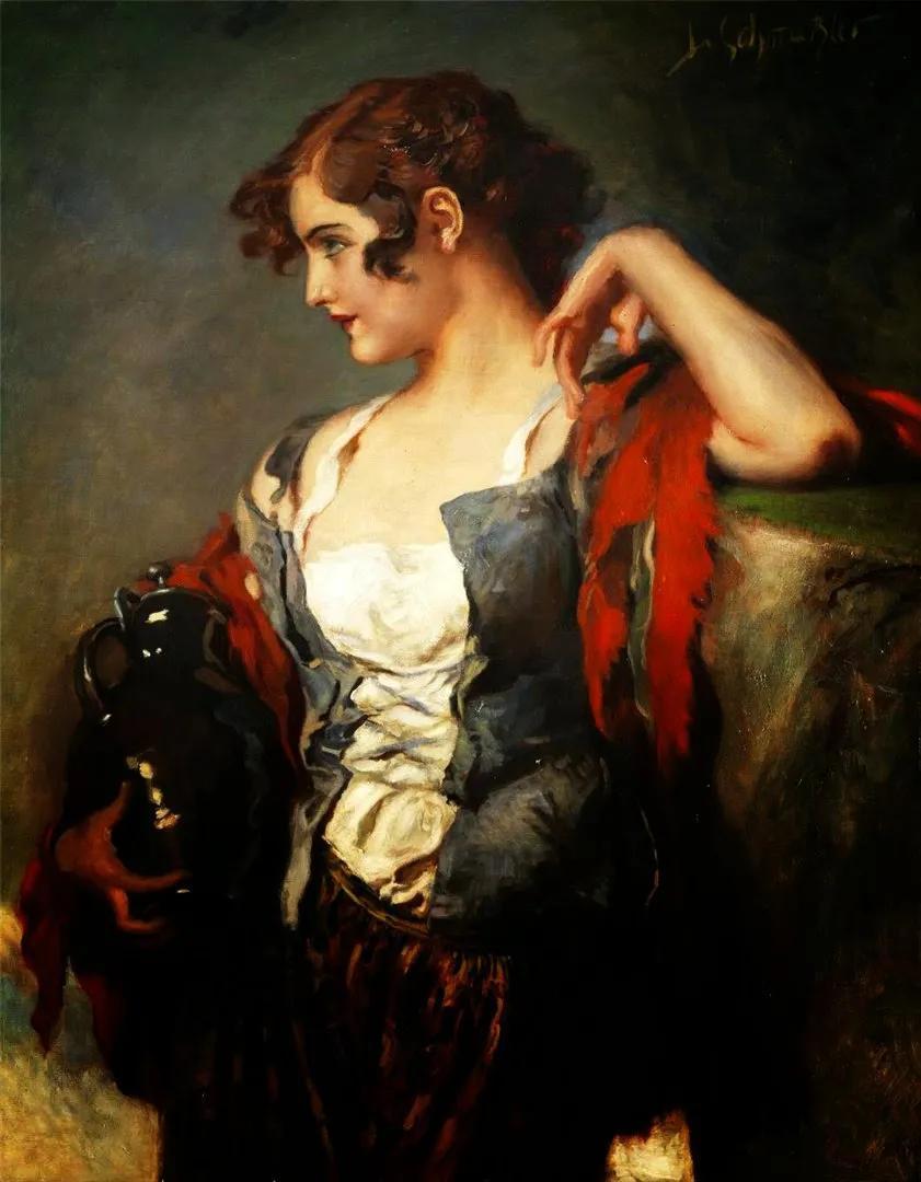 风情万种|他笔下的女子风情万种,撩人心弦!可惜晚年声誉不保!