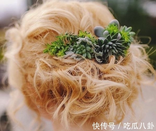 耳环#不是所有首饰都是珠宝的,多肉做成首饰,颜值完全秒杀大牌首饰!