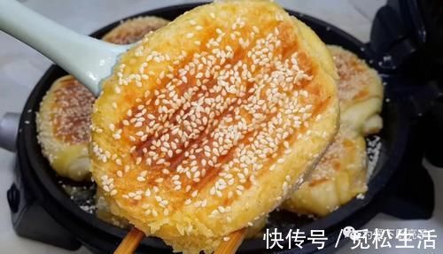 面粉别烤面包了,锅里烙一烙,个个松软香甜,保证全家都爱吃