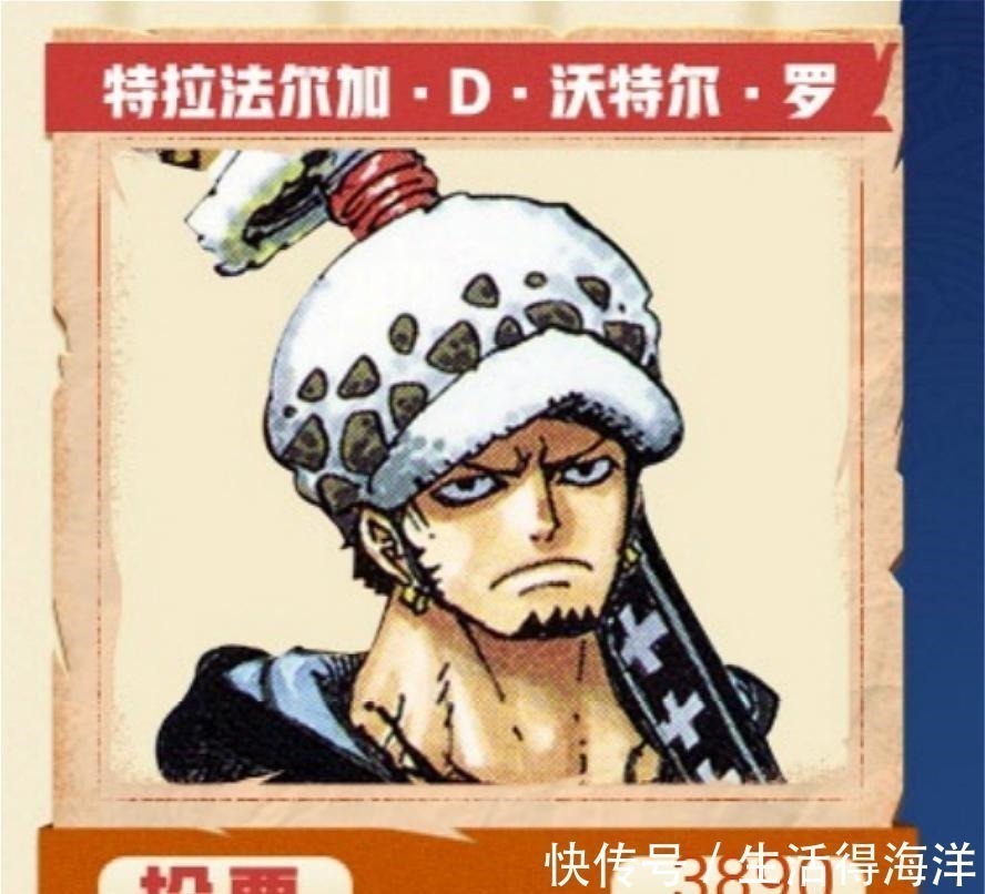 香克斯|腾讯动漫举办《海贼王》角色投票,索隆超越路飞,乔巴让人很意外