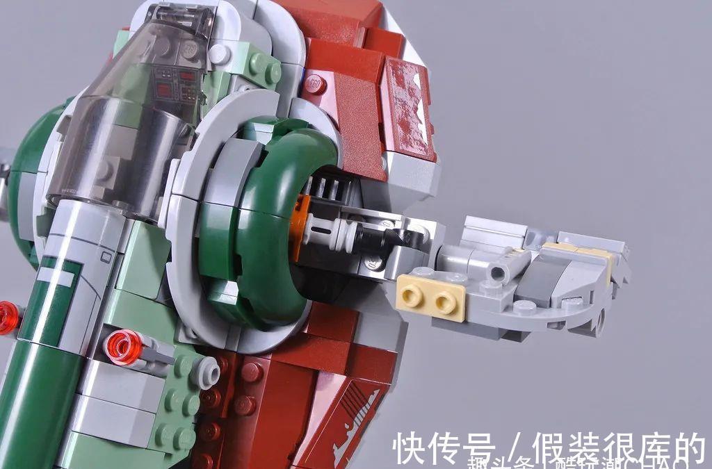 曼达洛人|乐高星球大战75312波巴·费特的星际飞船横向评测