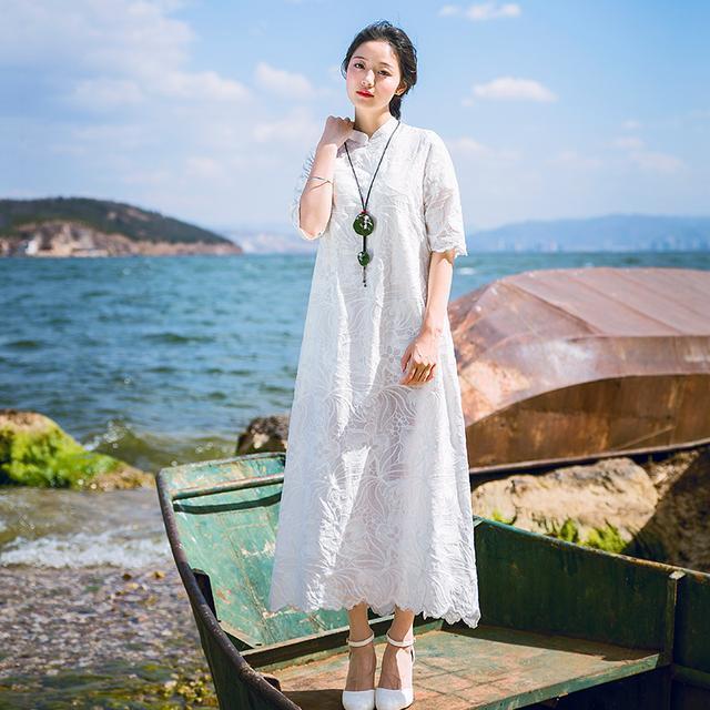 旗袍|融合中国风与现代风的旗袍裙,女人要是没穿过,真就落伍了