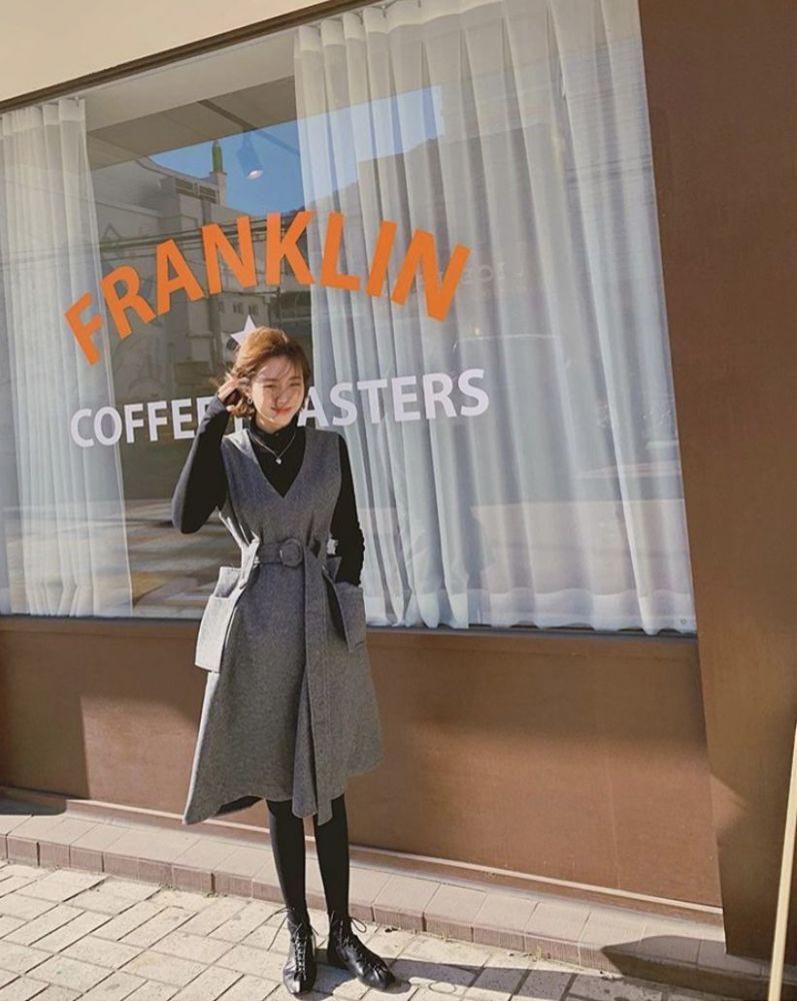 裙子 + 靴子 = 好看 + 洋气 ！