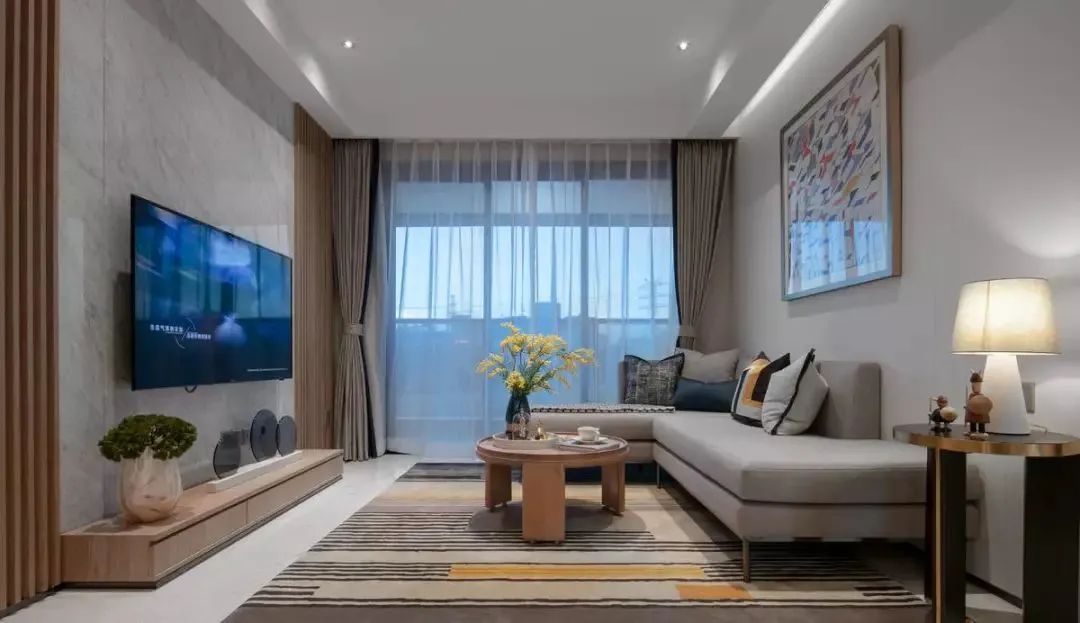 挂画|81㎡现代简约,朴素温馨小三房,简洁优雅好舒畅