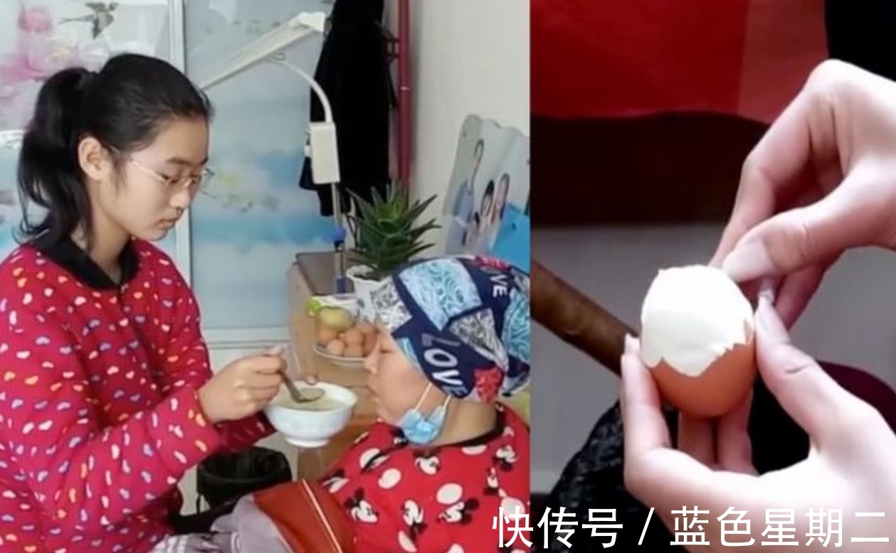 女儿|奇闻:妈妈卧病在床,15岁女儿每天却吃8个鸡蛋,让人不淡定