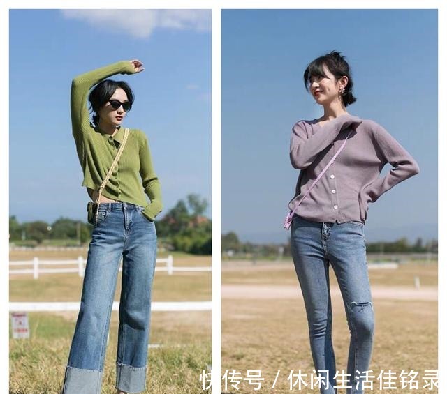 撞色 早秋夏末不知道如何搭配针织衫才是正确打开方式,轻松打造气质!