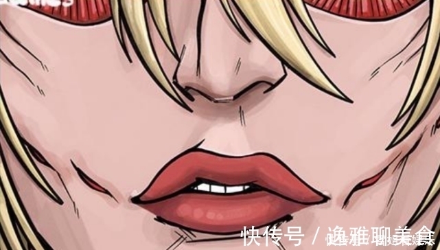 进击的巨人：智慧巨人的嘴部特写，从进击到始祖，艾伦牙齿和脸型变了
