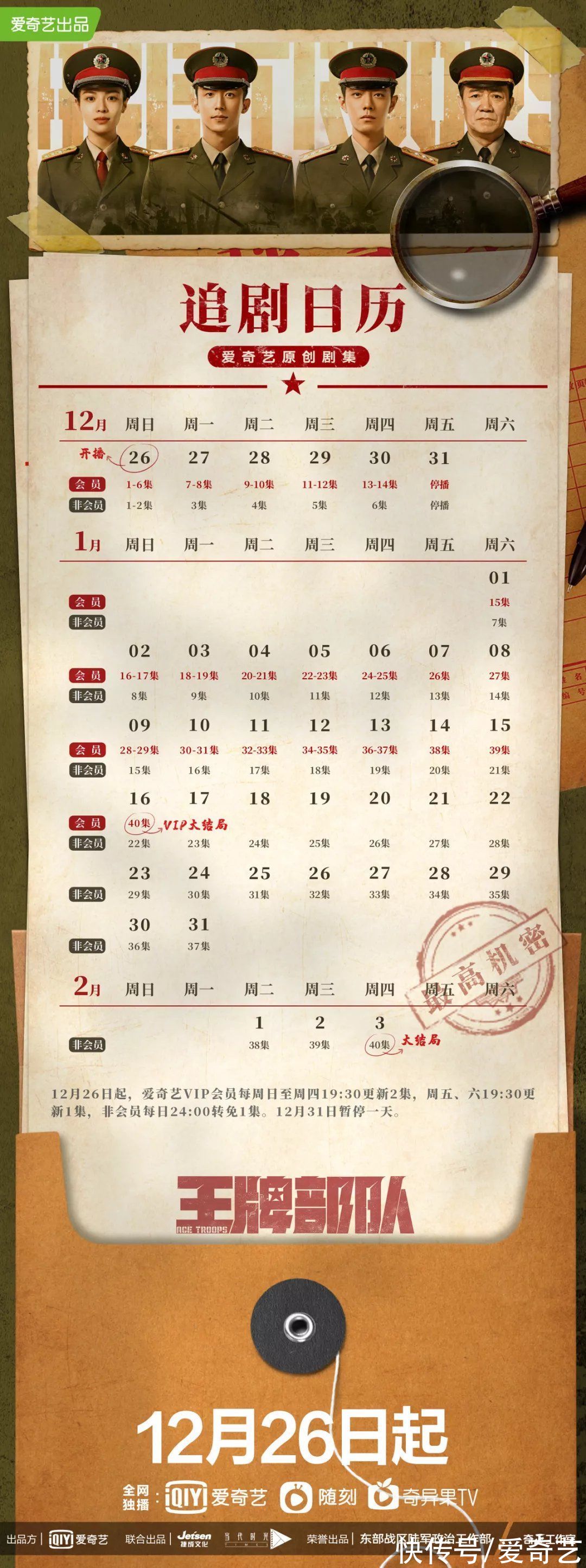 《王牌部队》今日开播，李幼斌等军旅熟脸高燃来袭