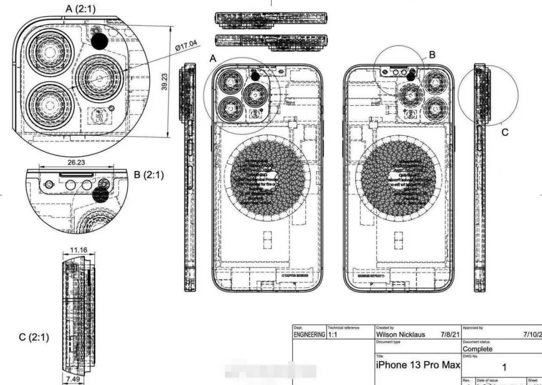 iphone13|iPhone13原型机曝光，新增8种配色！