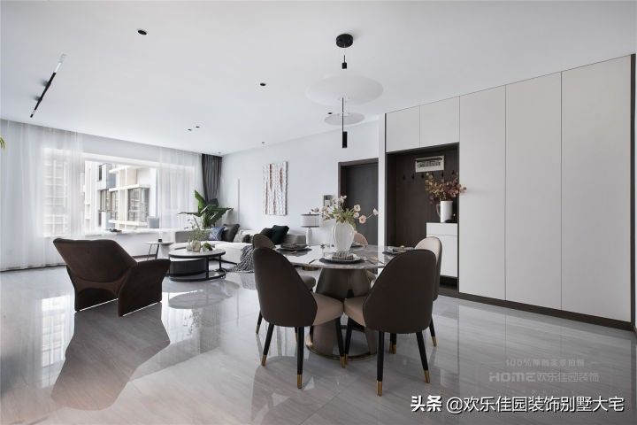 书房|140平现代简约,理想的婚房,是我想要的样子你都有