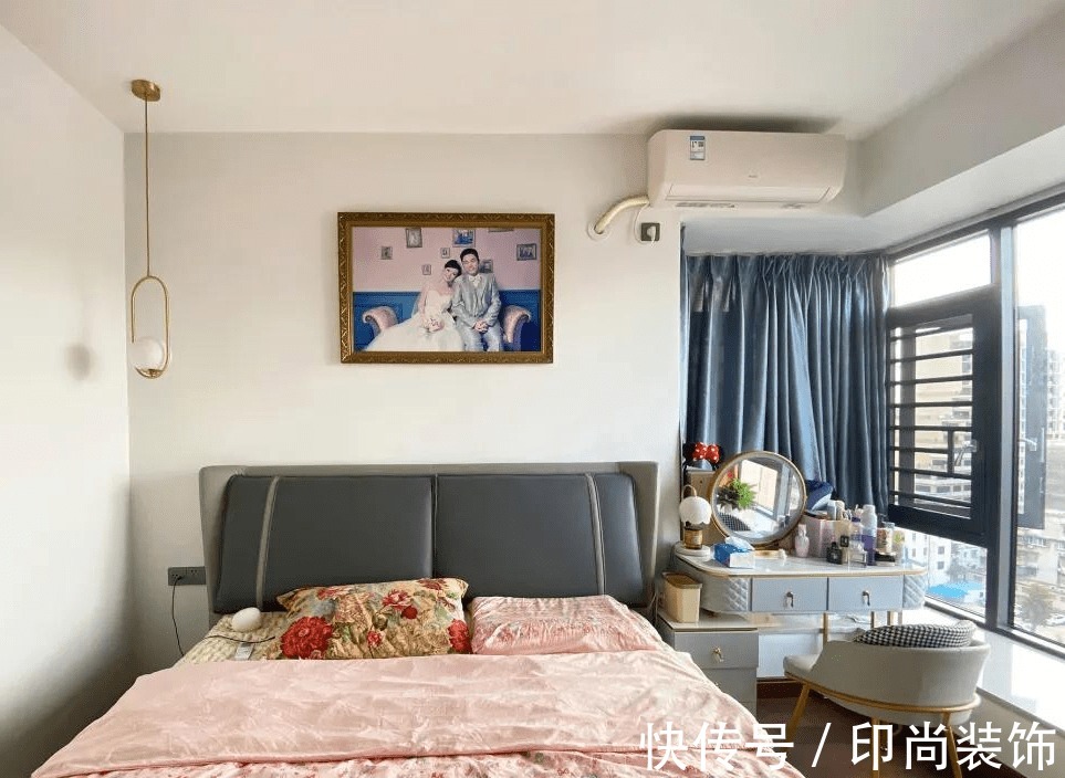 厨房|黄石印尚装饰 ▏爆改98㎡老房,厨房连推两堵墙,客厅是全小区最美的!