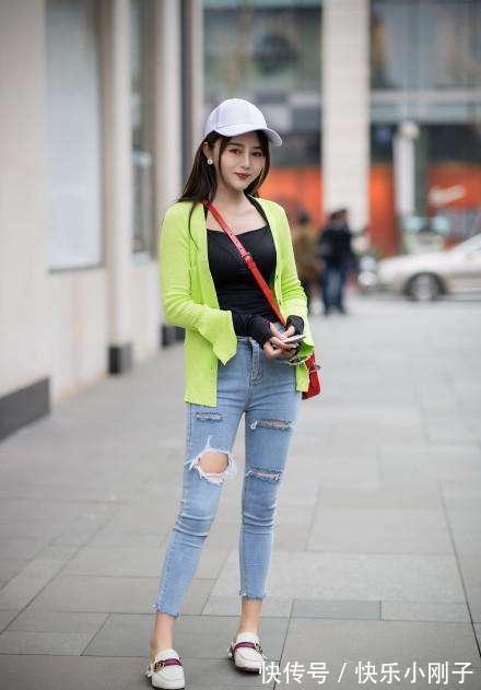 对比感 视觉上长高5厘米的技巧,今年这样穿,显高又显瘦