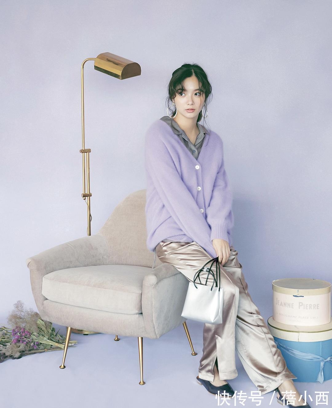 搭配 冬季穿“针织衫”想要摆脱土气感?学日系风搭配,简约却很高级