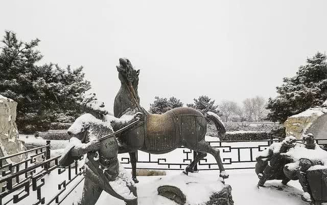 企鹅|图看大北京│宛平古城雪纷飞