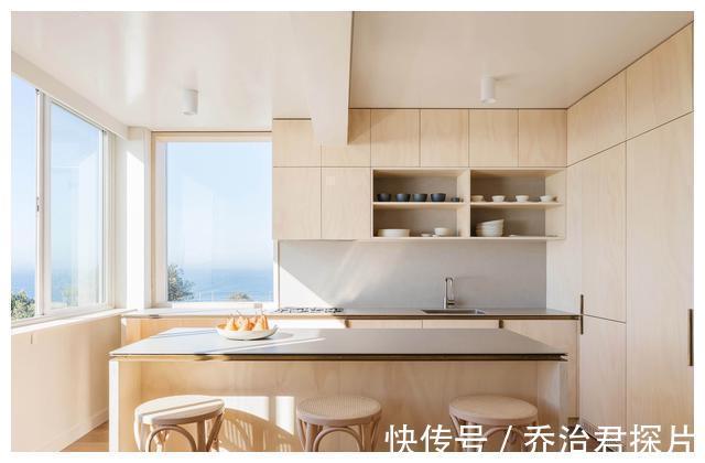 层次|65㎡小户型简约到了极致，客厅、厨房、餐厅层次布局，长见识了！