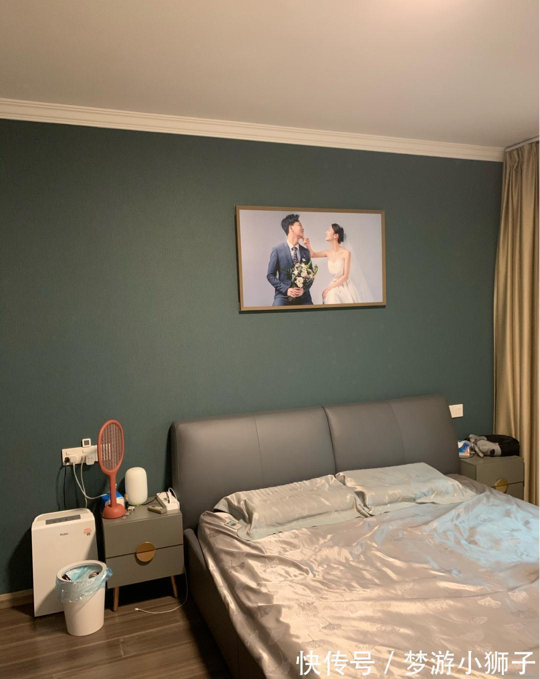 高品质感|混搭风格的婚房历时半年完工,入户宽敞明亮,简约搭配很温馨舒适