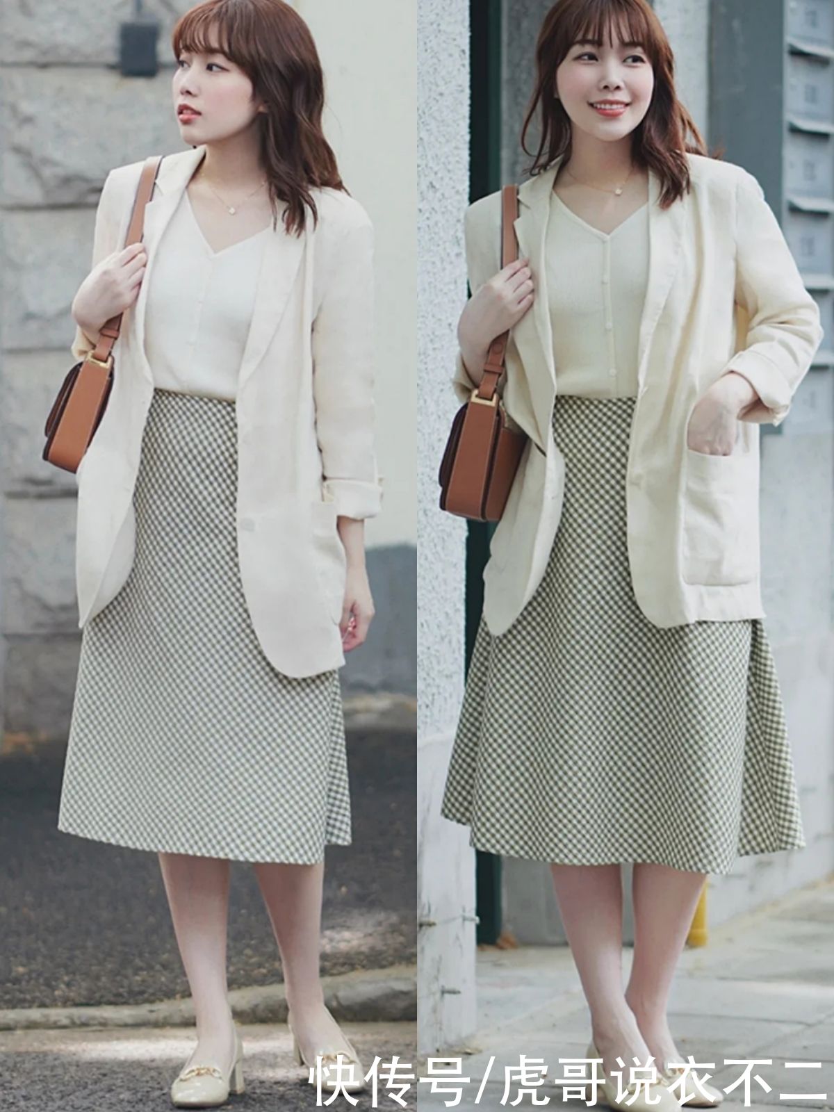 舒适|这才是微胖矮个女性该有的穿搭，优雅舒适又温柔，好气质手到擒来