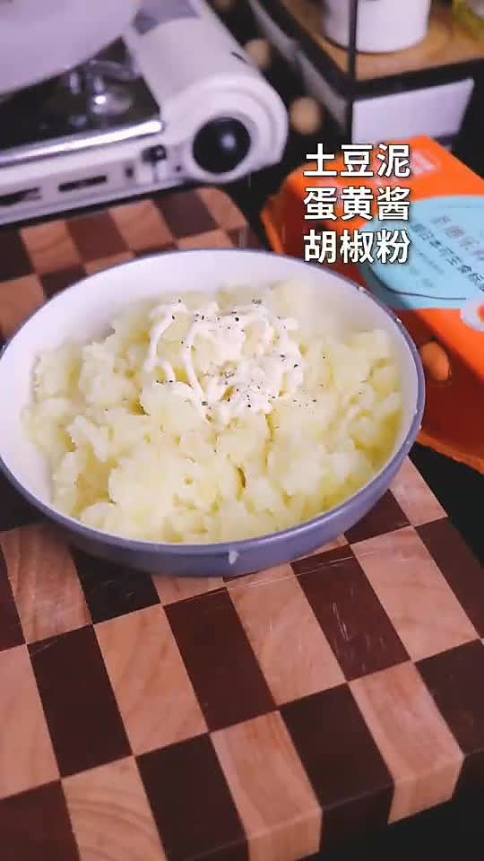 蛋黄酱|土豆泥鸡蛋芝士饼