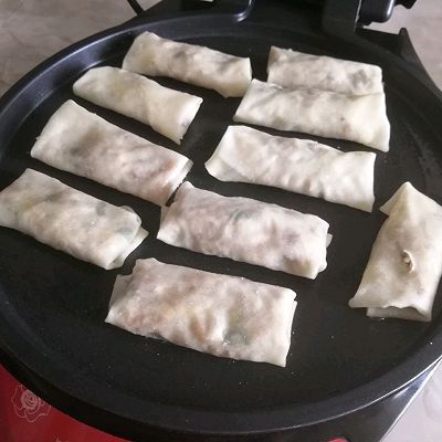 油酥|香煎白萝卜卷饼