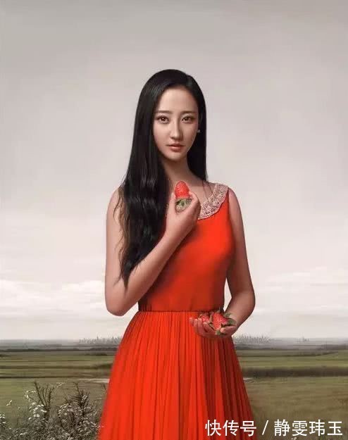 美人$他画了个美人,卖了230万,网友不解,专家:看看她手里有什么