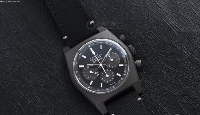 盘面|全黑化风潮 品鉴真力时CHRONOMASTER旗舰系列复刻“暗影”腕表