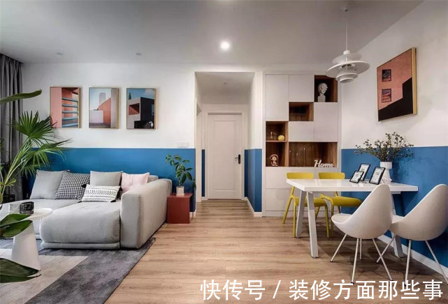 二居室|87平现代风二居室，令生活仿佛如魔方般绚丽有趣、奇幻摩登