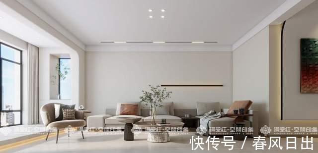 田园风|流行的无主灯的设计不同风格的搭配有无限可能