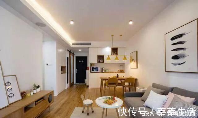 大白墙|通风三个月入住新家,88平用了10万不到,全屋大白墙太值得了