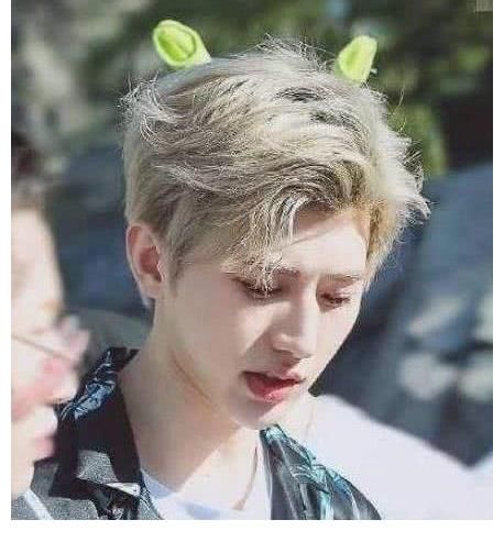 陈情令|明星的错位照,王一博扎马尾辫,看到肖战厉害了!