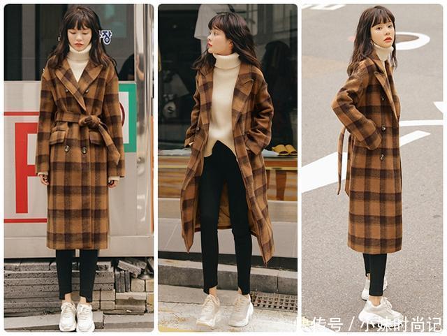 适合150cm到165cm女生冬季穿搭,24套可爱风搭配,显高又时髦