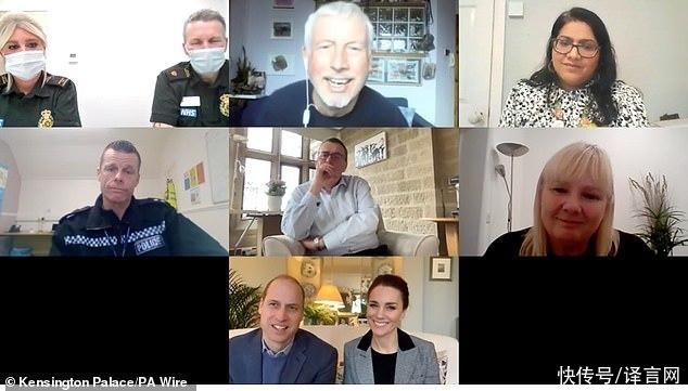 凯特开始新年营业，穿旧衣，面容温柔好看;威廉王子虽脱发也很帅