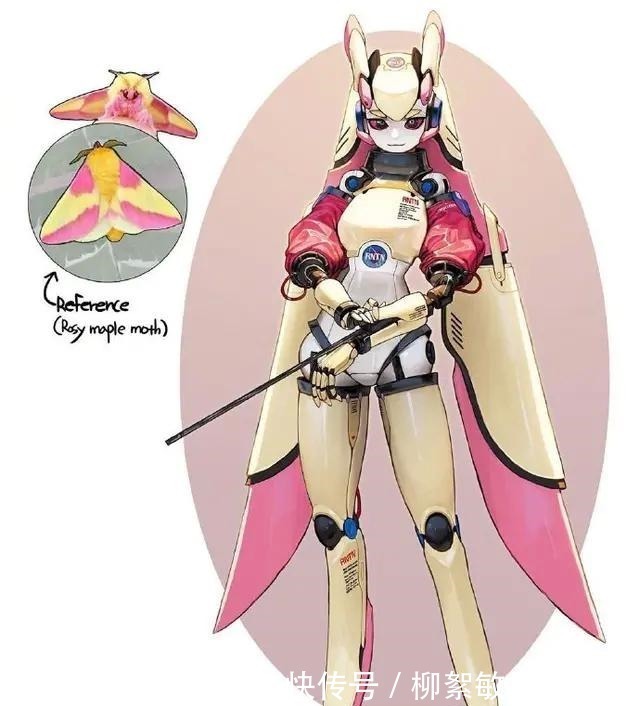 龙虾|万物皆可拟人化这只龙虾姐姐虽然很霸气,却不如水母萌妹受欢迎