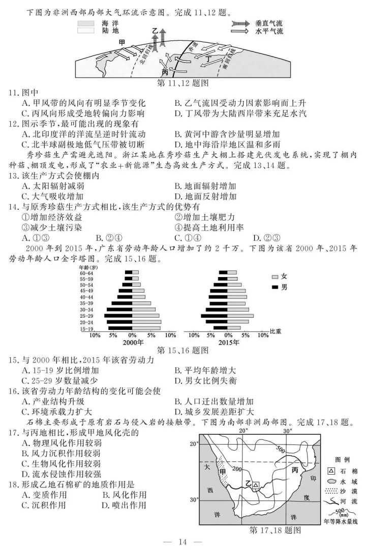 重磅！1月下旬公布成绩，2021年高考首考试题答案来了！你能考几分